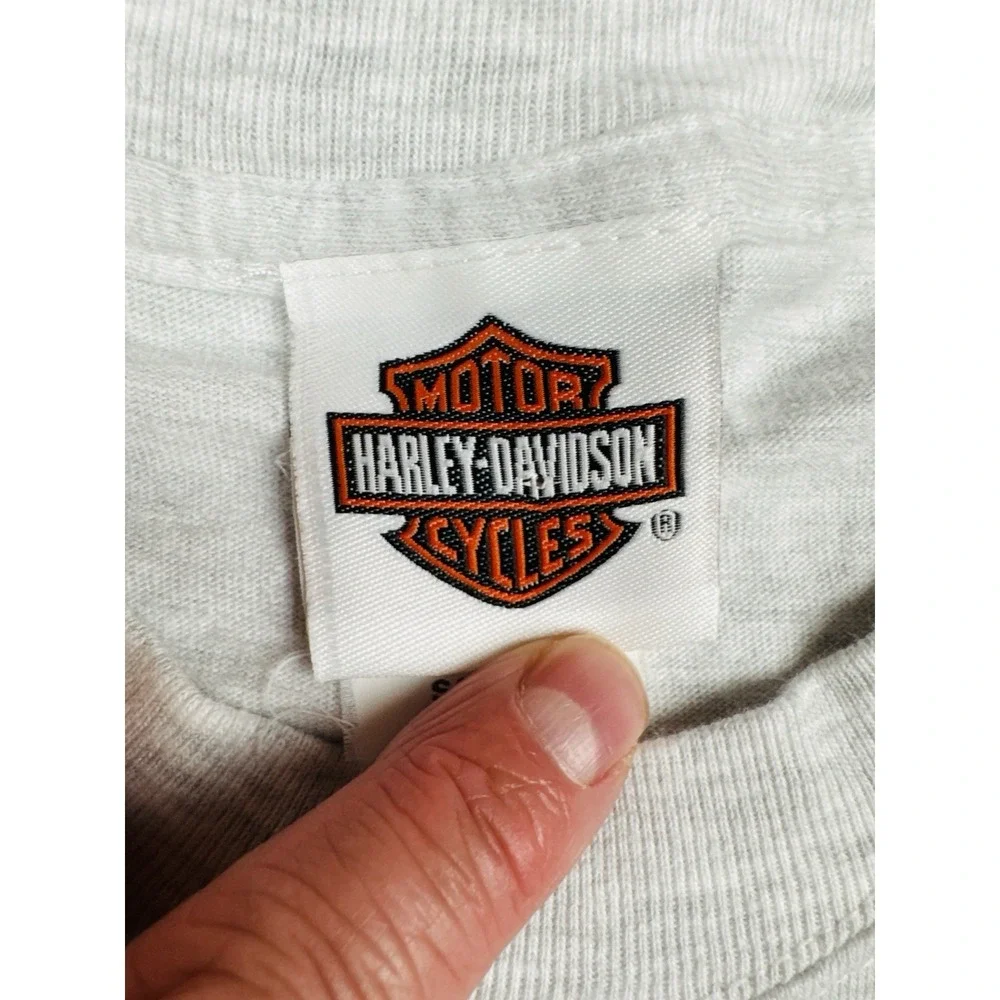 Vintage 2006 Harley Davidson Top 10 Reasons T Shirt Carroll Iowa Biker S